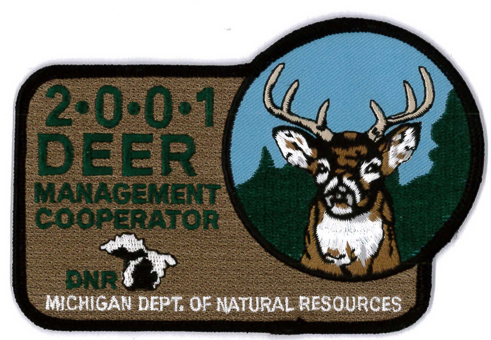 Embroidered Emblem-Hunting