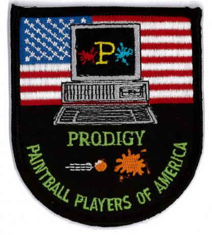Embroidered Emblem-Paintball